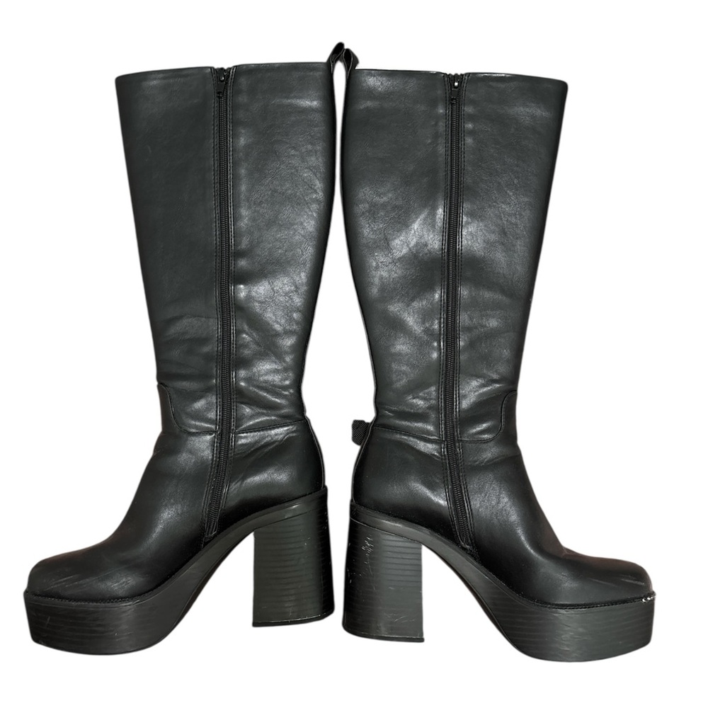 Madden Girl Platform Heeled Boots - Size 8.5.